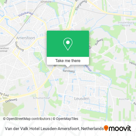 Van der Valk Hotel Leusden-Amersfoort map