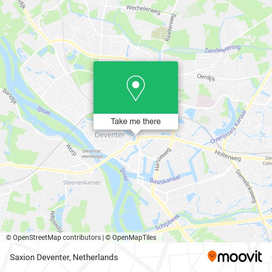 Saxion Deventer Karte