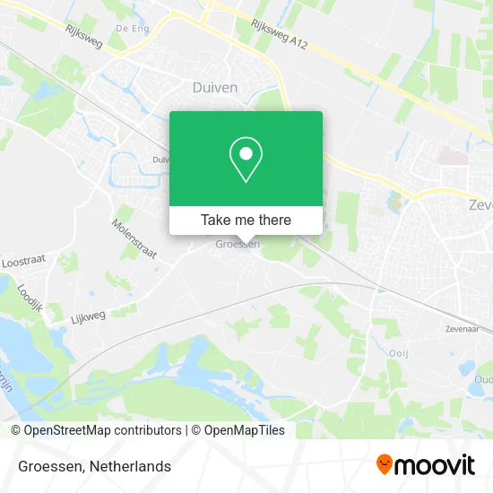 Groessen map
