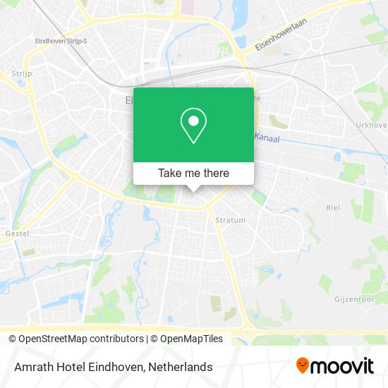 Amrath Hotel Eindhoven Karte