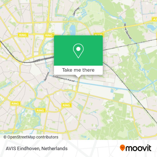 AVIS Eindhoven map