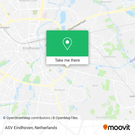 ASV Eindhoven map
