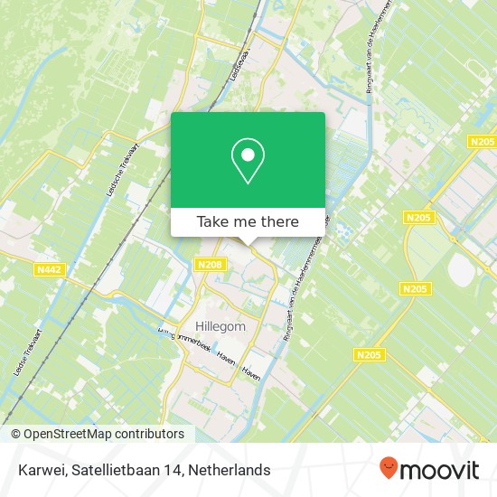 Karwei, Satellietbaan 14 map