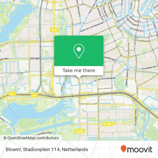 Bloem!, Stadionplein 114 map