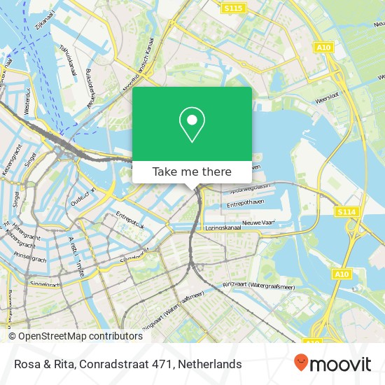 Rosa & Rita, Conradstraat 471 map