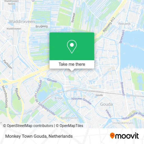 Monkey Town Gouda map