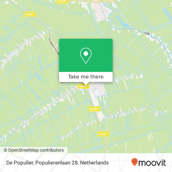 De Populier, Populierenlaan 28 map