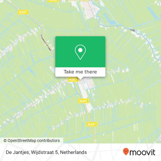 De Jantjes, Wijdstraat 5 map