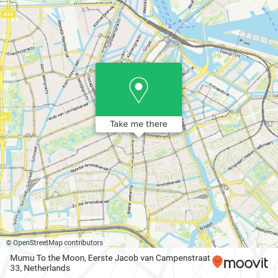 Mumu To the Moon, Eerste Jacob van Campenstraat 33 map