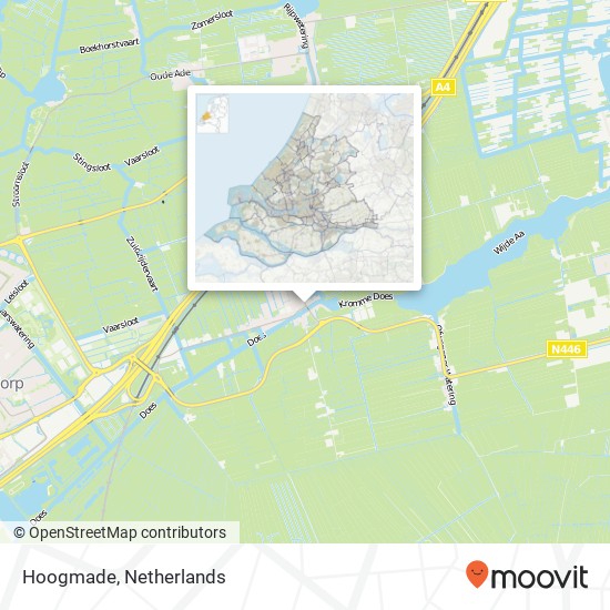 Hoogmade map