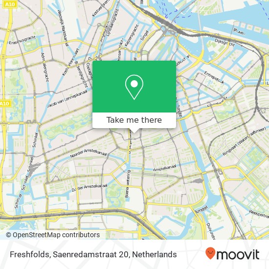 Freshfolds, Saenredamstraat 20 map