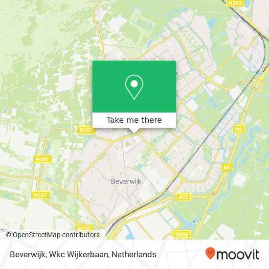 Beverwijk, Wkc Wijkerbaan Karte