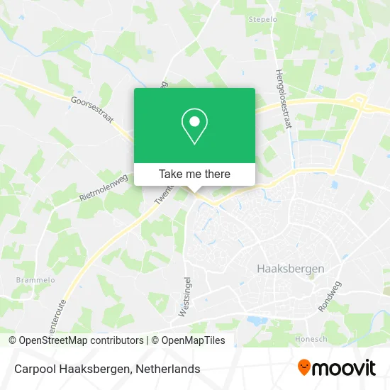 Carpool Haaksbergen map