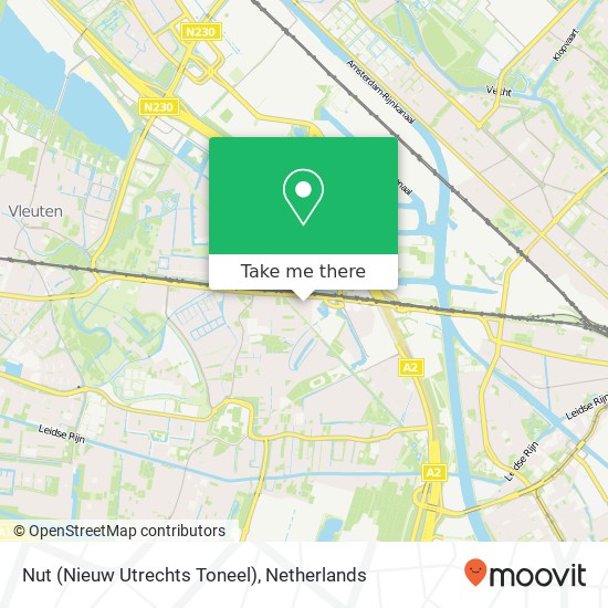 Nut (Nieuw Utrechts Toneel) map