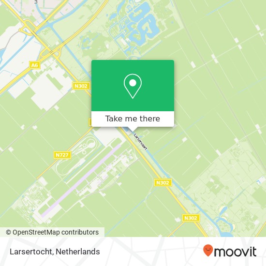 Larsertocht map