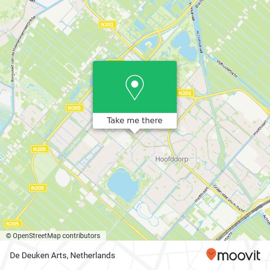 De Deuken Arts, Kuinderbos 57 map