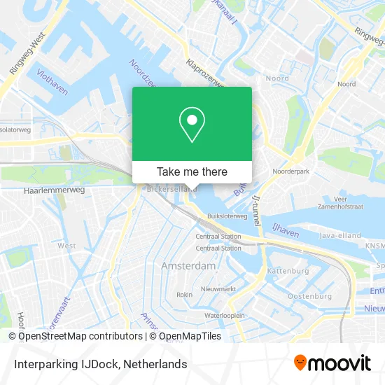 Interparking IJDock map
