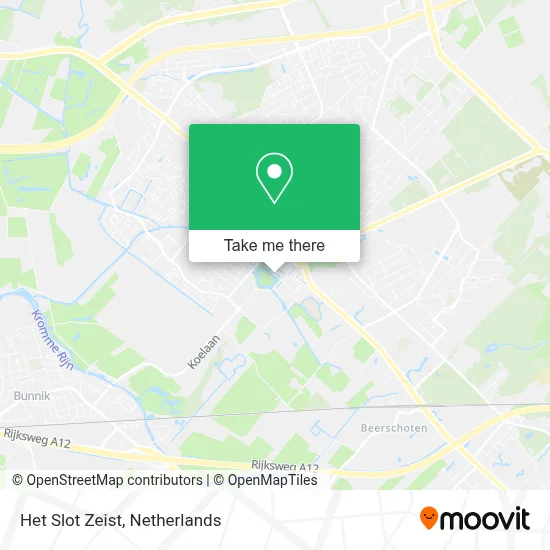 Het Slot Zeist map
