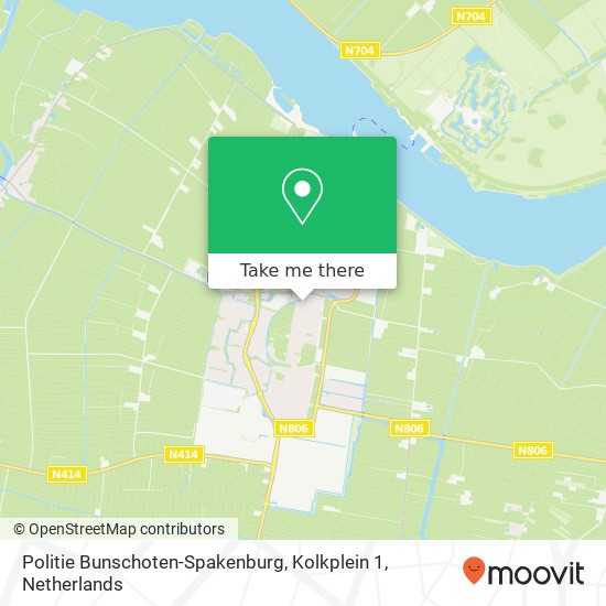 Politie Bunschoten-Spakenburg, Kolkplein 1 map