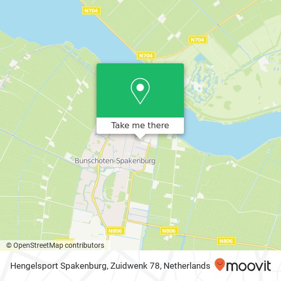 Hengelsport Spakenburg, Zuidwenk 78 map