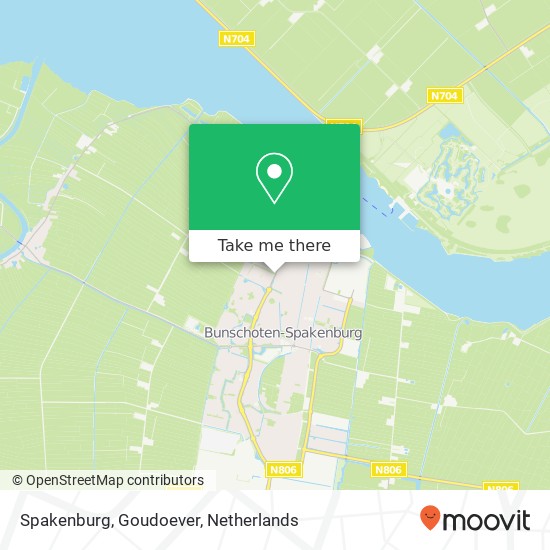 Spakenburg, Goudoever map