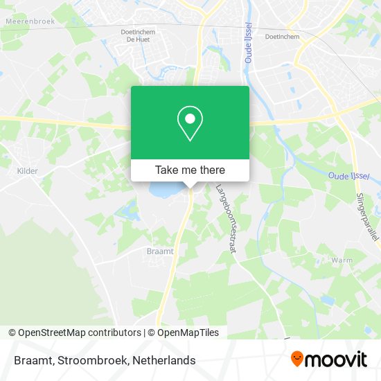 Braamt, Stroombroek map
