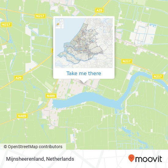 Mijnsheerenland map