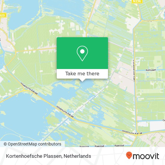 Kortenhoefsche Plassen map