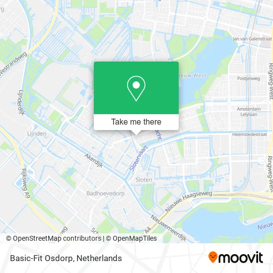 Basic-Fit Osdorp map