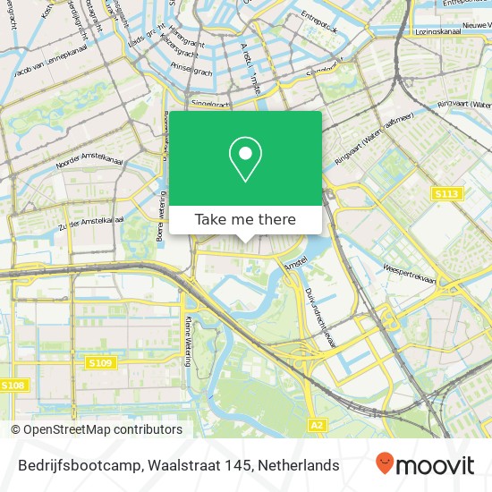 Bedrijfsbootcamp, Waalstraat 145 map