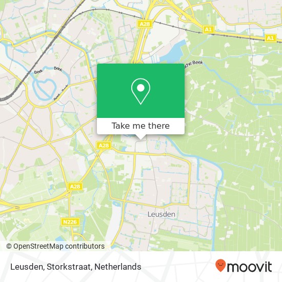 Leusden, Storkstraat map