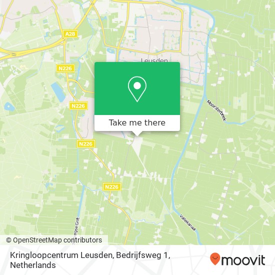 Kringloopcentrum Leusden, Bedrijfsweg 1 Karte