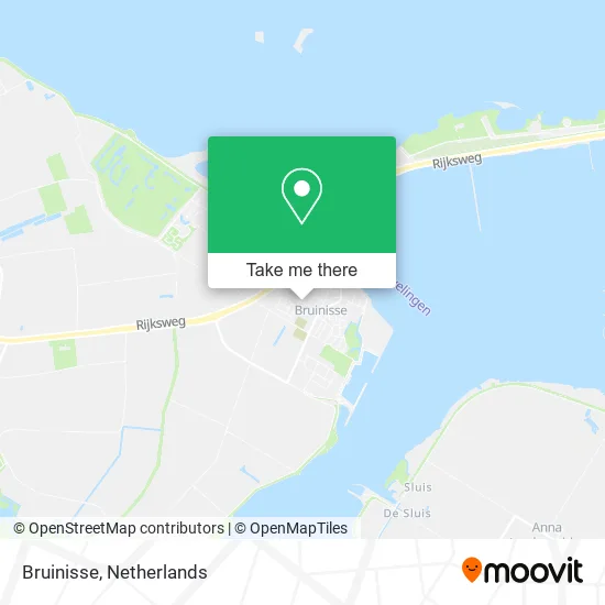 Bruinisse map