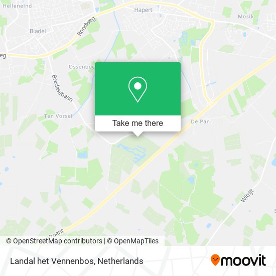 Landal het Vennenbos map