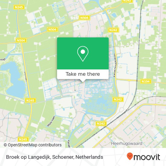 Broek op Langedijk, Schoener map