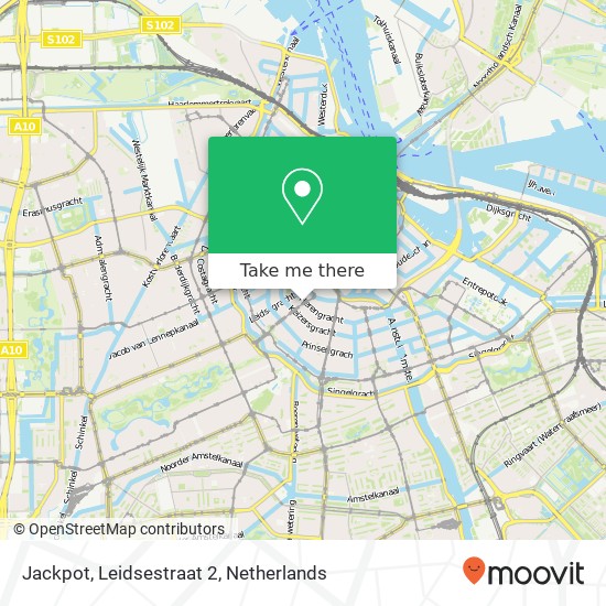 Jackpot, Leidsestraat 2 map