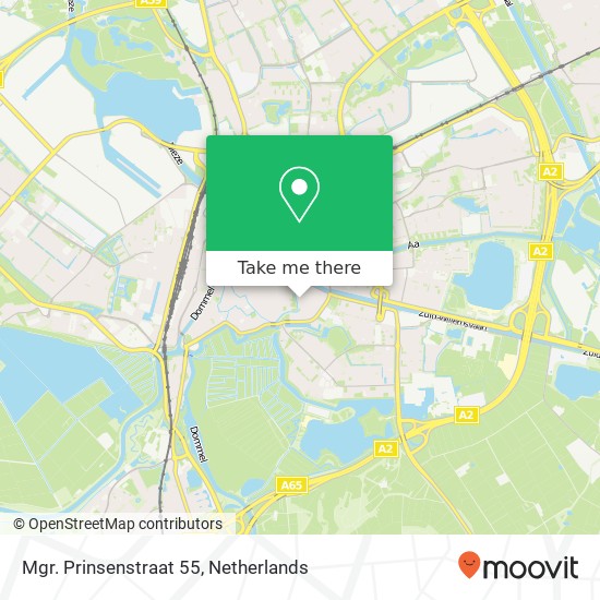 Mgr. Prinsenstraat 55 map