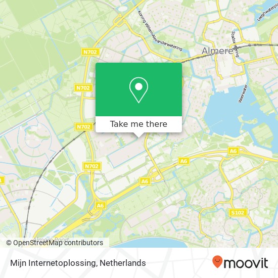 Mijn Internetoplossing map