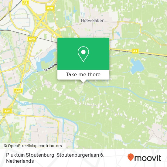 Pluktuin Stoutenburg, Stoutenburgerlaan 6 map