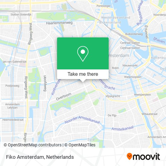 Fiko Amsterdam map