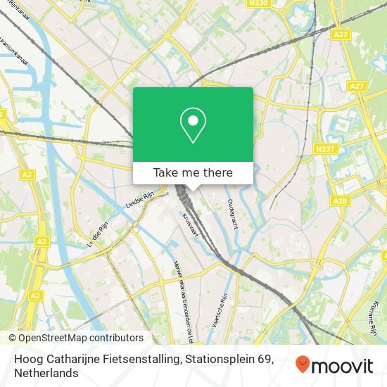 Hoog Catharijne Fietsenstalling, Stationsplein 69 map