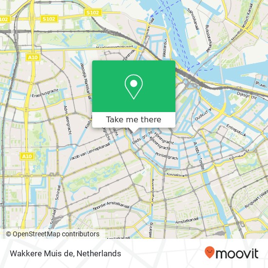 Wakkere Muis de map