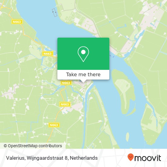 Valerius, Wijngaardstraat 8 map