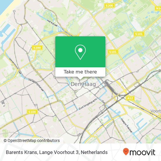 Barents Krans, Lange Voorhout 3 map