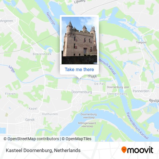 Kasteel Doornenburg map