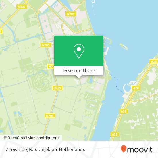 Zeewolde, Kastanjelaan map