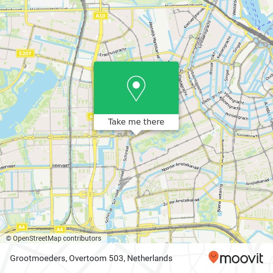 Grootmoeders, Overtoom 503 map