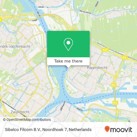 Sibelco Filcom B.V., Noordhoek 7 map