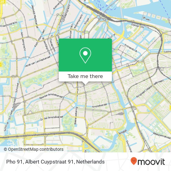 Pho 91, Albert Cuypstraat 91 map