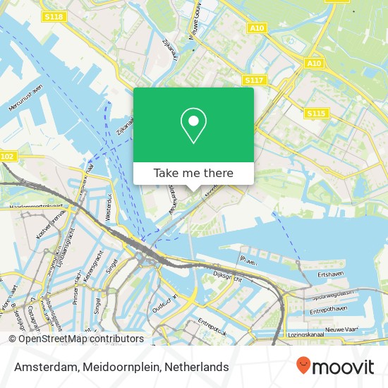 Amsterdam, Meidoornplein map